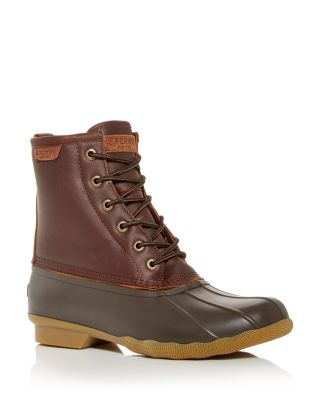 sperry saltwater duck boots men