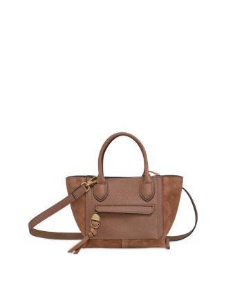 Longchamp Mailbox Mini Leather Handbag | Bloomingdale's