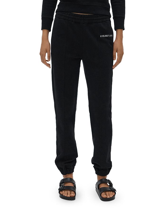 helmut lang logo sweatpants