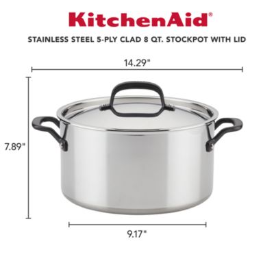 8 Qt. Covered Stockpot