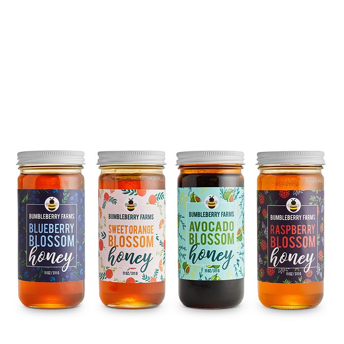 Bumbleberry Farms - Pure Honey Sampler - Set of 4