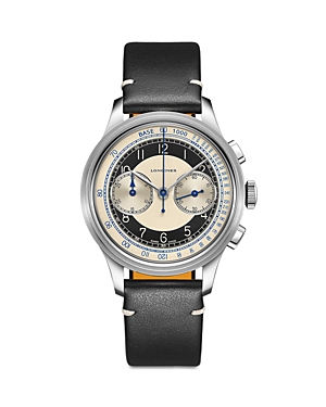 Longines Heritage Classic Chronograph, 40mm In White/black