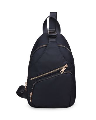 Sol and Selene On The Go Sling Backpack One Size Black Multiple Pockets Sol and Selene Match Point Pickleball Bag – All About Tennis main image 3
