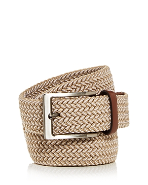 The Men's Store at Bloomingdale's Woven Stretch Belt - 100% Exclusive