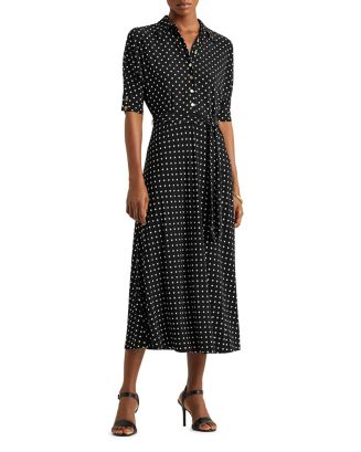 Ralph Lauren Polka Dot Shirt Dress | Bloomingdale's