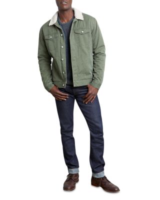 rails trucker sherpa jacket