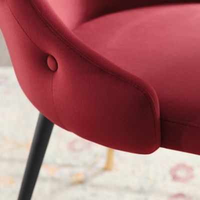  Adorn Tufted Performance Velvet Dining Side Chair