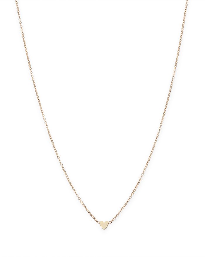 Zoë Chicco 14k Yellow Gold Itty Bitty Butterfly Charm Necklace, 16 In Gold