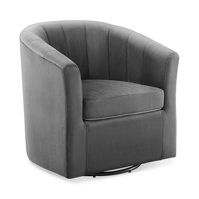 Modway Prospect Performance Velvet Swivel Armchair Bloomingdale's