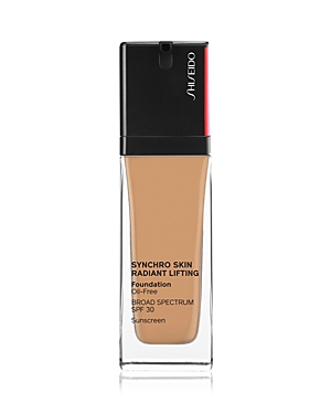 Shiseido Synchro Skin Radiant Lifting Foundation In Maple