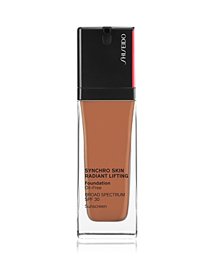 Shop Shiseido Synchro Skin Radiant Lifting Foundation In 450 Copper (deep Tan With Reddish Undertones)