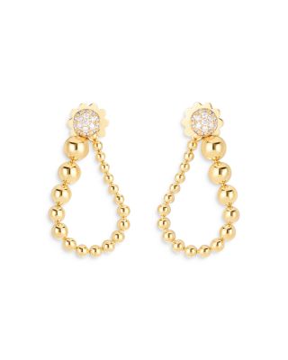 Roberto Coin 18K Yellow Gold Diamond Tassel Drop Earrings