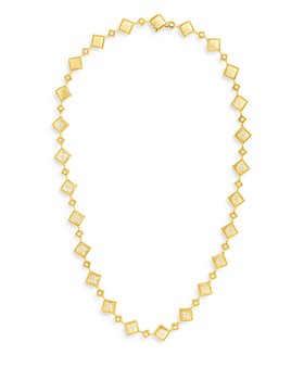 Roberto Coin - 18K Yellow Gold Palazzo Ducale Diamond Collar Necklace, 16"