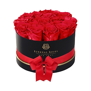 Eternal Roses Empire Small Gift Box In Scarlet