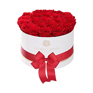 Eternal Roses Empire Large Gift Box In Scarlet