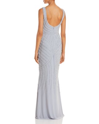 Embellished Column Gown - Exclusive