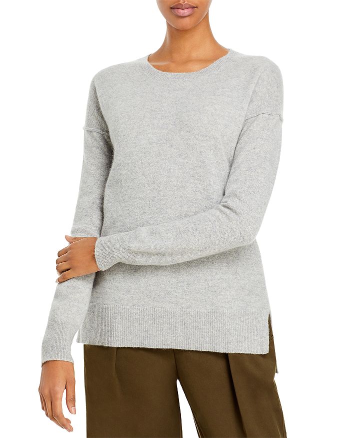 AQUA High Low Cashmere Sweater - 100% Exclusive | Bloomingdale's