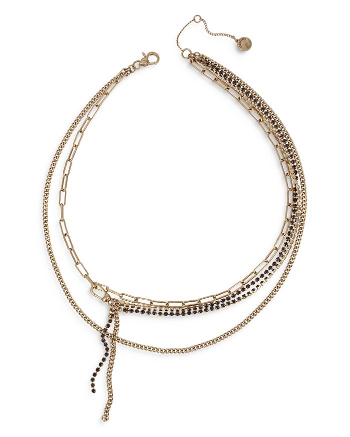 ALLSAINTS Layered Chain Necklace, 18