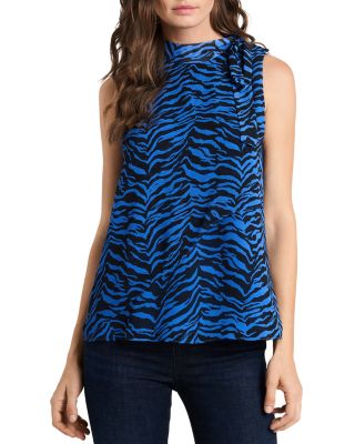 vince camuto animal print top