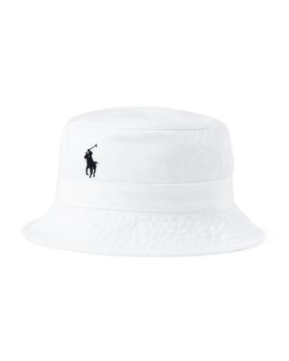 black polo ralph lauren bucket hat