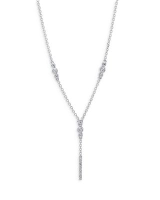 diamond y necklace