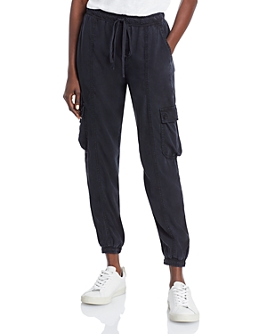 Cropped Cargo Track Pants