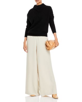 Boiled Cashmere Funnel Neck Sweater