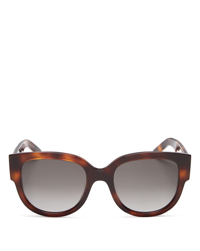 Dior Women's Butterfly Sunglasses, 54mm In Blonde Havana/smoke