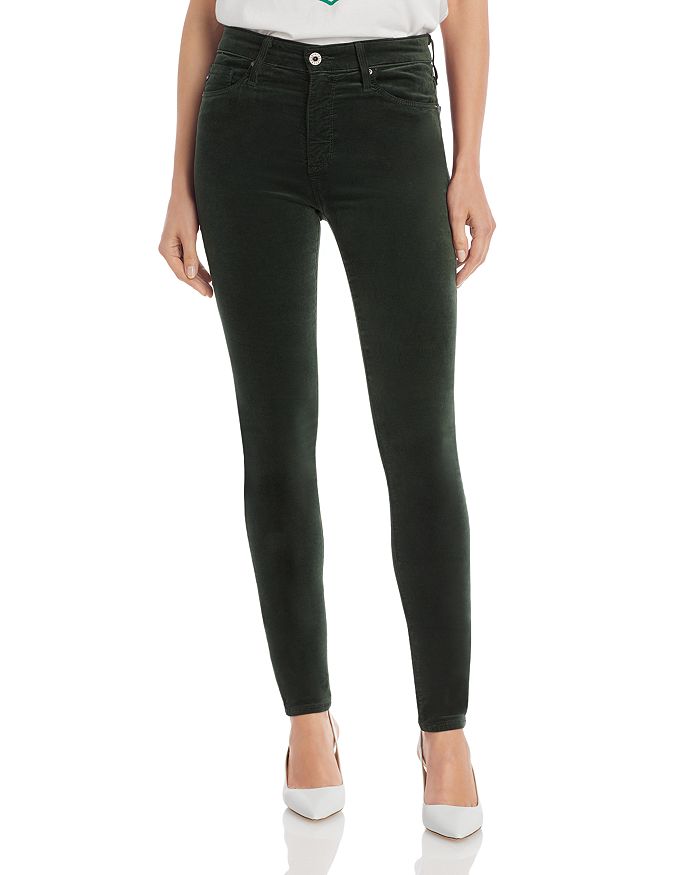 AG Farrah Skinny Velvet Jeans - 100% Exclusive | Bloomingdale's