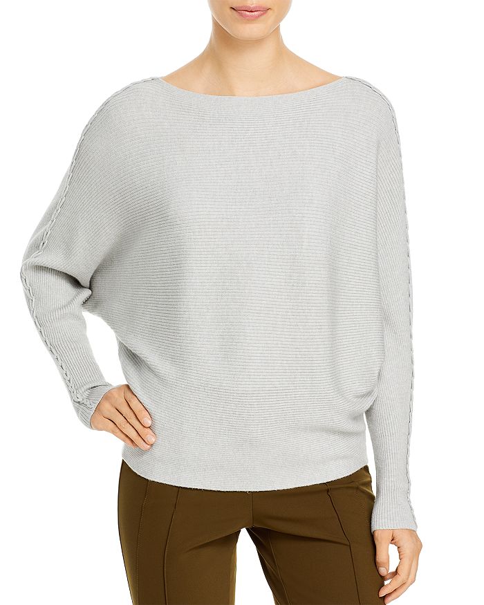 Philosophy dolman sleeve top ribbed sweater