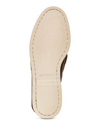 Men&#39;s Authentic Original Two Eye Leather Boat Shoes