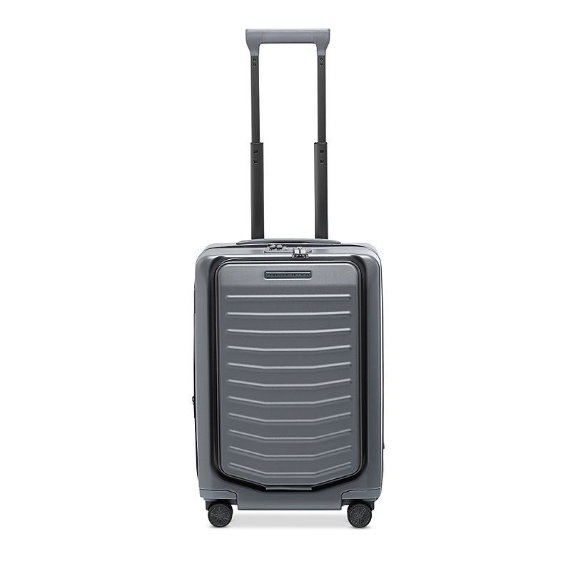 Porsche Design Roadster Carry-on Expandable 21-inch Spinner Suitcase In Matte Anthracite