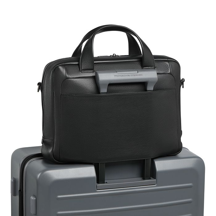 Porsche Design Roadster Leather Briefcase S In Black | ModeSens