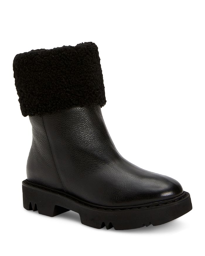 Aquatalia Women s Heidy Weatherproof Shearling Short Boots Bloomingdale s