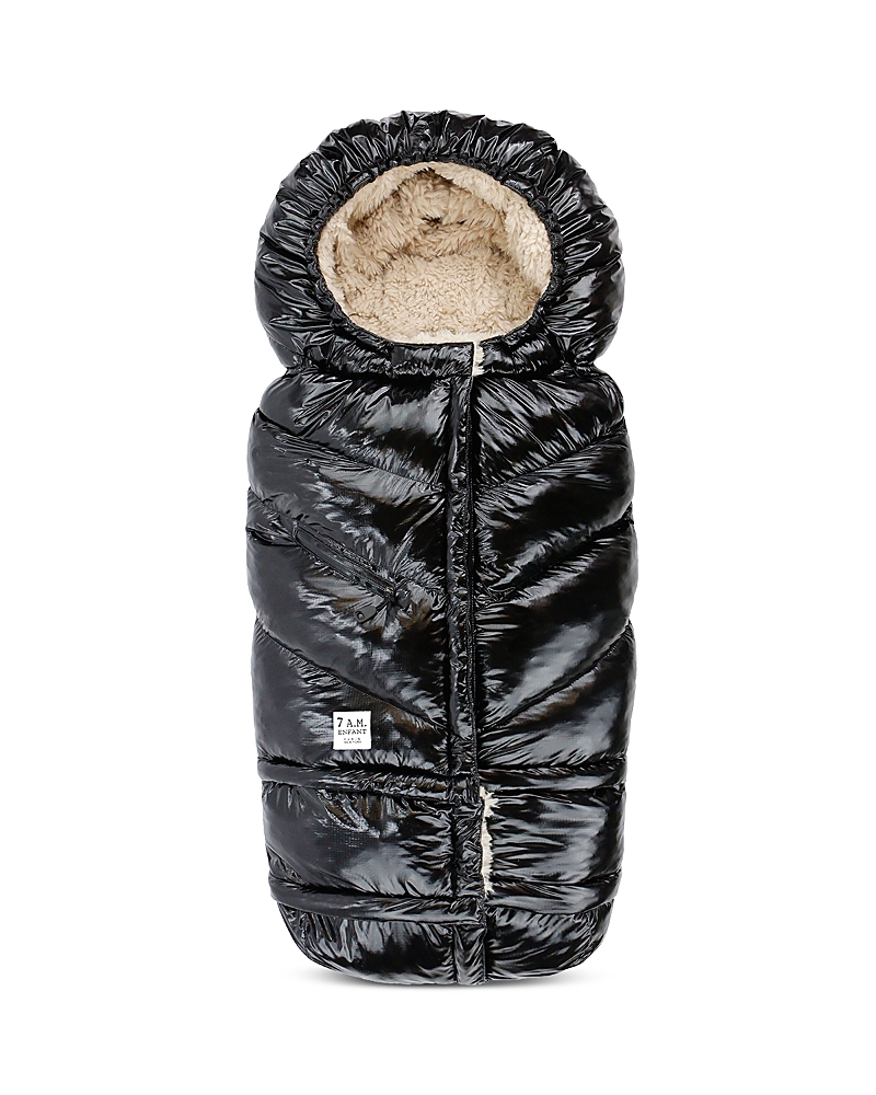 7AM Enfant 212 Evolution Extendable Footmuff Blanket - Black Polar - 6M-4T