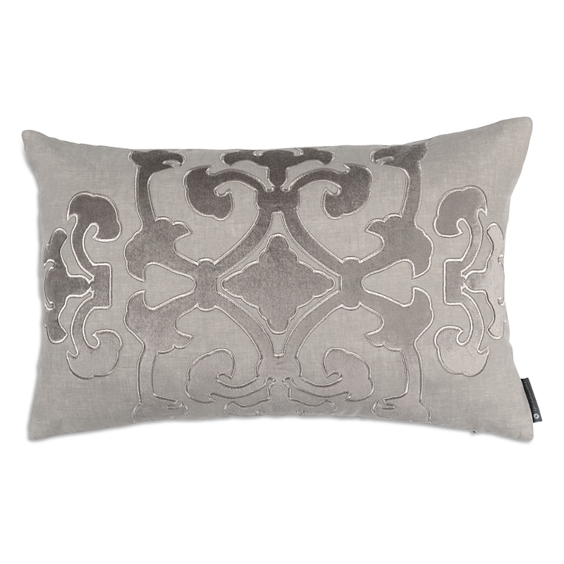 Lili Alessandra Angie Small Rectangle Pillow In Raffia