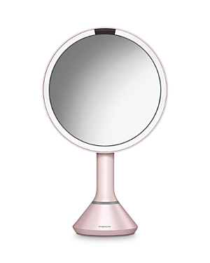 Shop Simplehuman 8 Sensor Mirror With Touch-control Brightness In Pink
