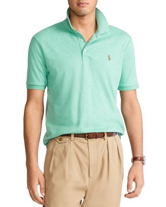 cream colored mens polo shirt