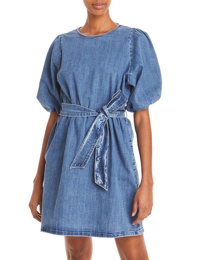 BA&SH: dress for woman - Blue  Ba&Sh dress PHOENIX online at