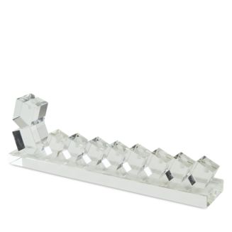 Tizo Design Crystal Glass Menorah | Bloomingdale's