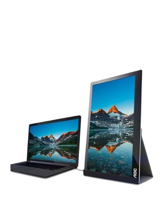 AOC - 16" Ultra Slim IPS Portable USB-C Touch Monitor