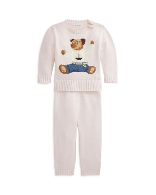 polo bear pajama set