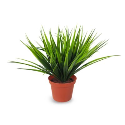 LE PRESENT - Green Grass Faux Plant Arrangement, Set of 6