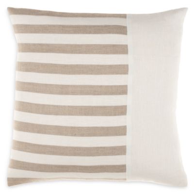 Surya Roxbury Stripe Decorative Pillow, 22 x 22