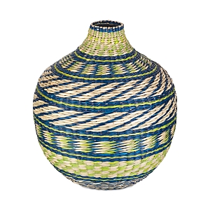 Surya Folly Small Basket Floor Vase In Multi