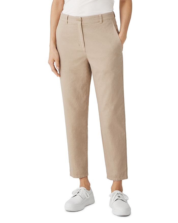 EILEEN FISHER TAPERED ANKLE trousers,S1SUZ-P8284M