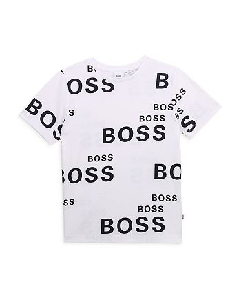 Hugo Boss - Boys' Cotton Logo Tee - Big Kid
