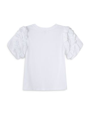 dressy white blouses with ruffles