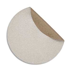 Mode Living Notte Round Placemats, Set Of 4 In Latte Bronze