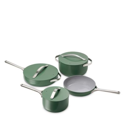 Non-Toxic Ceramic Non-Stick Cookware 7-Piece Set